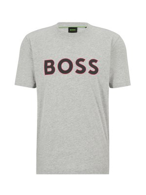 T-shirt with logo lettering