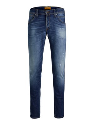 5-Pocket Jeans in Used-Optik