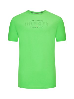 T-Shirt aus Baumwolle mit Logo-Print