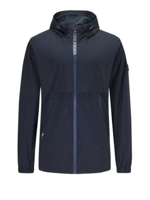 Lightweight casual jacket with hood