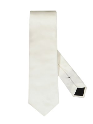 Silk tie with fine texture