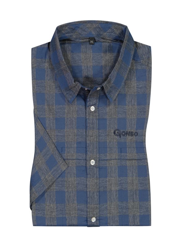 Levně Gonso, Funkční košile s krátkým rukávem pro outdoorové aktivity Modrá