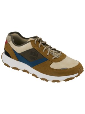 Trainers in nubuck leather with OrthoLite® insole