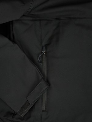 Softshell jacket with logo on the chest, Comfort Stretch 
