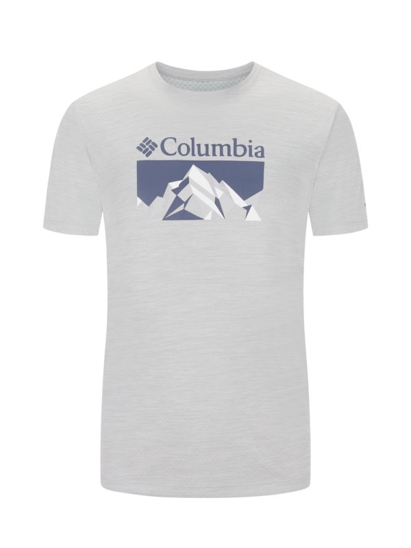 Levně Columbia, Tričko s potiskem loga, Omni Freeze Zero Grey