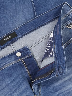 5-Pocket Jeans Anbass in Washed-Optik