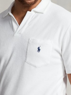 Polo shirt in terry fabric