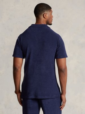 Polo-shirt-in-terry-fabric