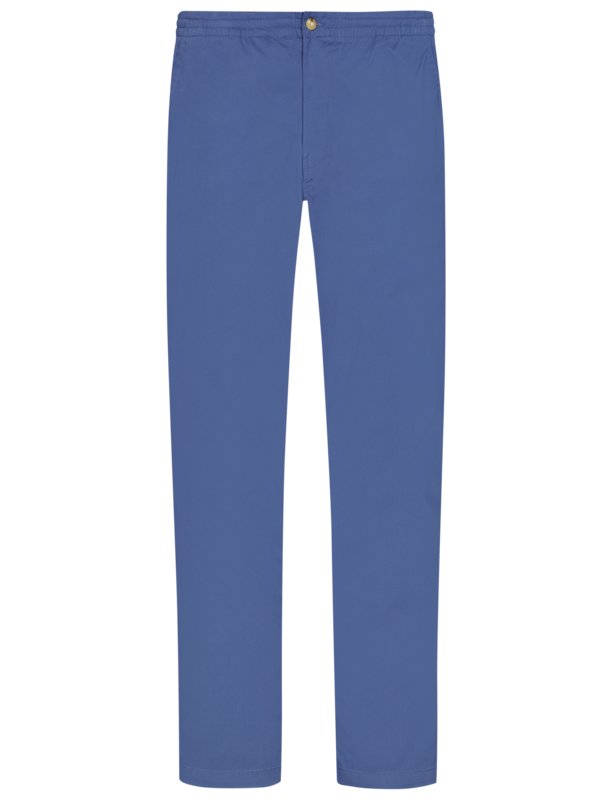 Levně Polo Ralph Lauren, Chino kalhoty z kepru s podílem strečových vláken Modrá