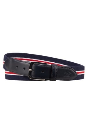 Belt with stretch content