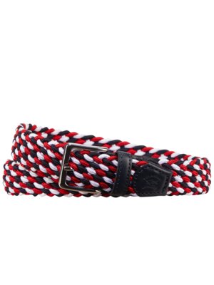 Belt with braided pattern