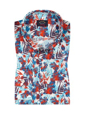 Shirt with floral print