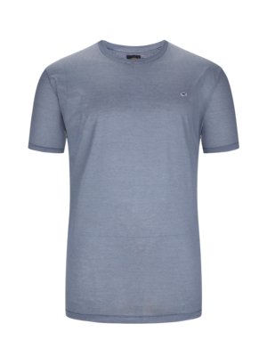 T-Shirt-aus-Baumwolle-mit-Ringelstreifen