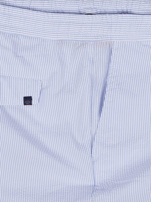 Shorts in seersucker fabric