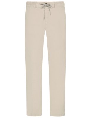 Chinos Theo in a linen blend