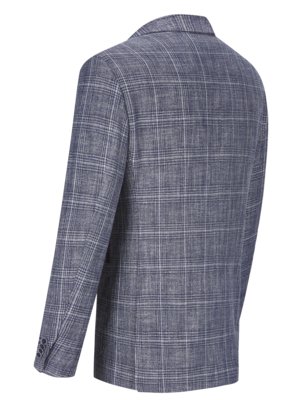Blazer-with-glen-check-pattern-in-jersey-fabric
