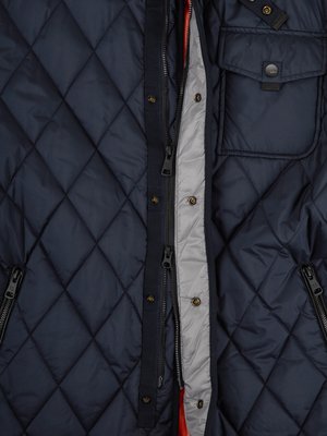 Lightweight quilted jacket with breast pocket