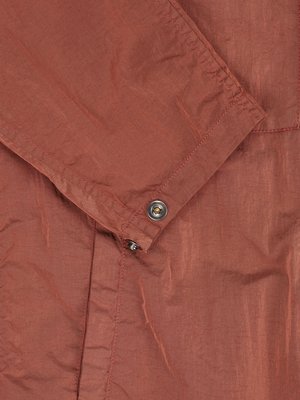 Lekka kurtka koszulowa z gumowanym emblematem z logo