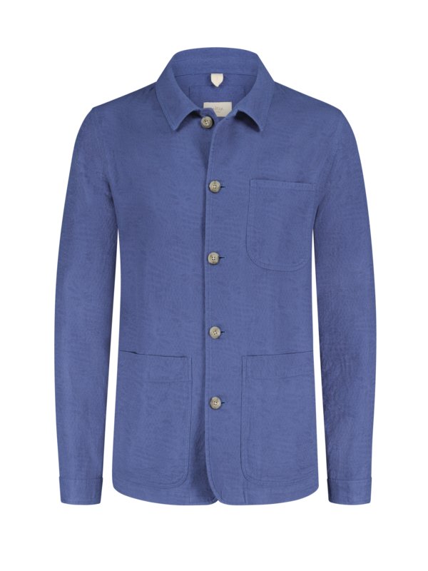 Altea, Lehká svrchní košile z bavlny Modrá