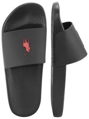 Mules-with-polo-player-emblem