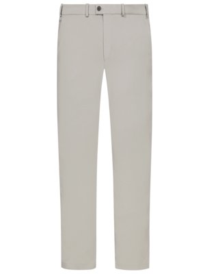 Chinos Thilo in jersey fabric with trouser crease