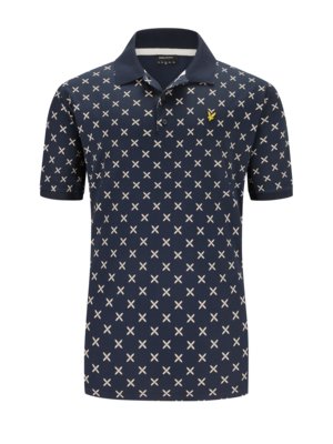 Polo shirt with pattern