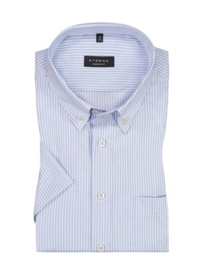 Short-sleeved shirt with check pattern, Comfort Fit