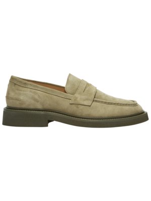 Loafers Bond Blox Suede made of suede with platform sole