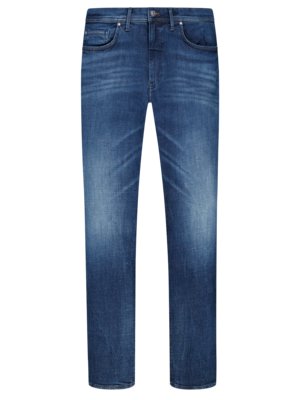 5-Pocket Jeans im Vintage-Look, Blue-Planet-Serie 