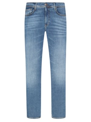 Five-pocket jeans in a vintage look, Blue Planet series 
