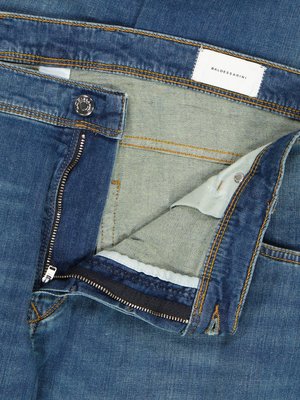 5-Pocket-Jeans-in-leichter-Qualität,-Washed-Look