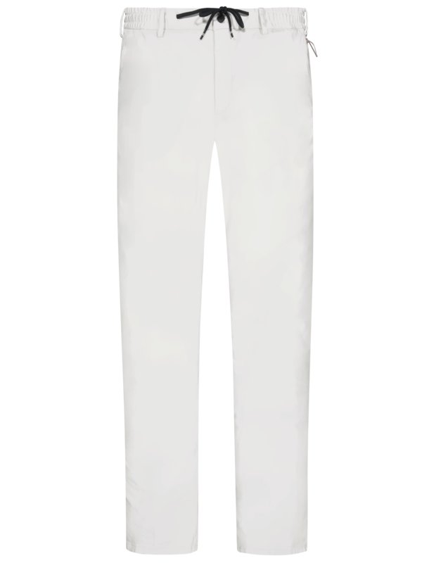 Levně Mason's, Chino kalhoty z bavlny s podílem streče Bílá