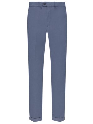 Chinos Joe with trouser crease and delicate pattern 