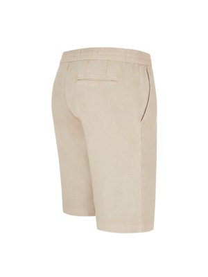 Shorts-in-a-linen-blend-
