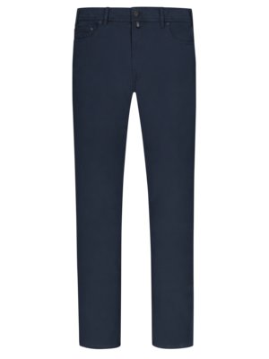 5-pocket trousers in subtly textured fabric, Futureflex 