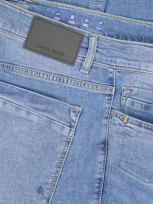 5-Pocket-Jeans-in-Washed-Optik,-Travel-Comfort-