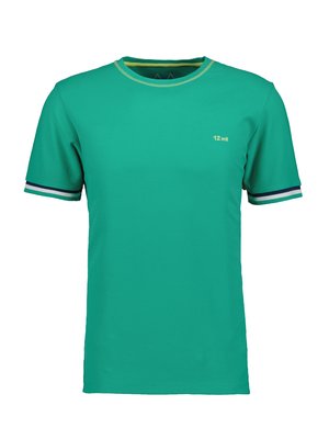 Polo shirt with contrast collar 