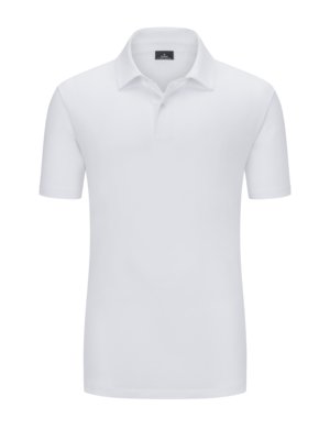Polo shirt in light jersey fabric, Pima cotton 