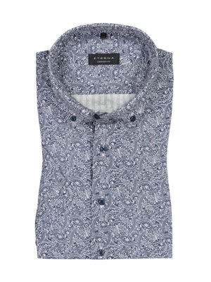 Short-sleeved shirt with paisley pattern, Comfort Fit 