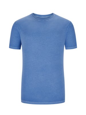 T-Shirt-aus-Baumwolle-in-Washed-Optik