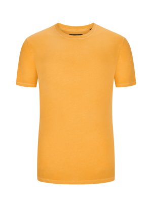 Cotton T-shirt in a washed look