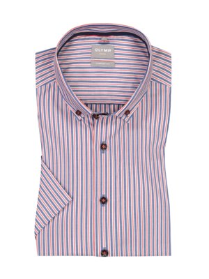 Short-sleeved shirt with stripes 