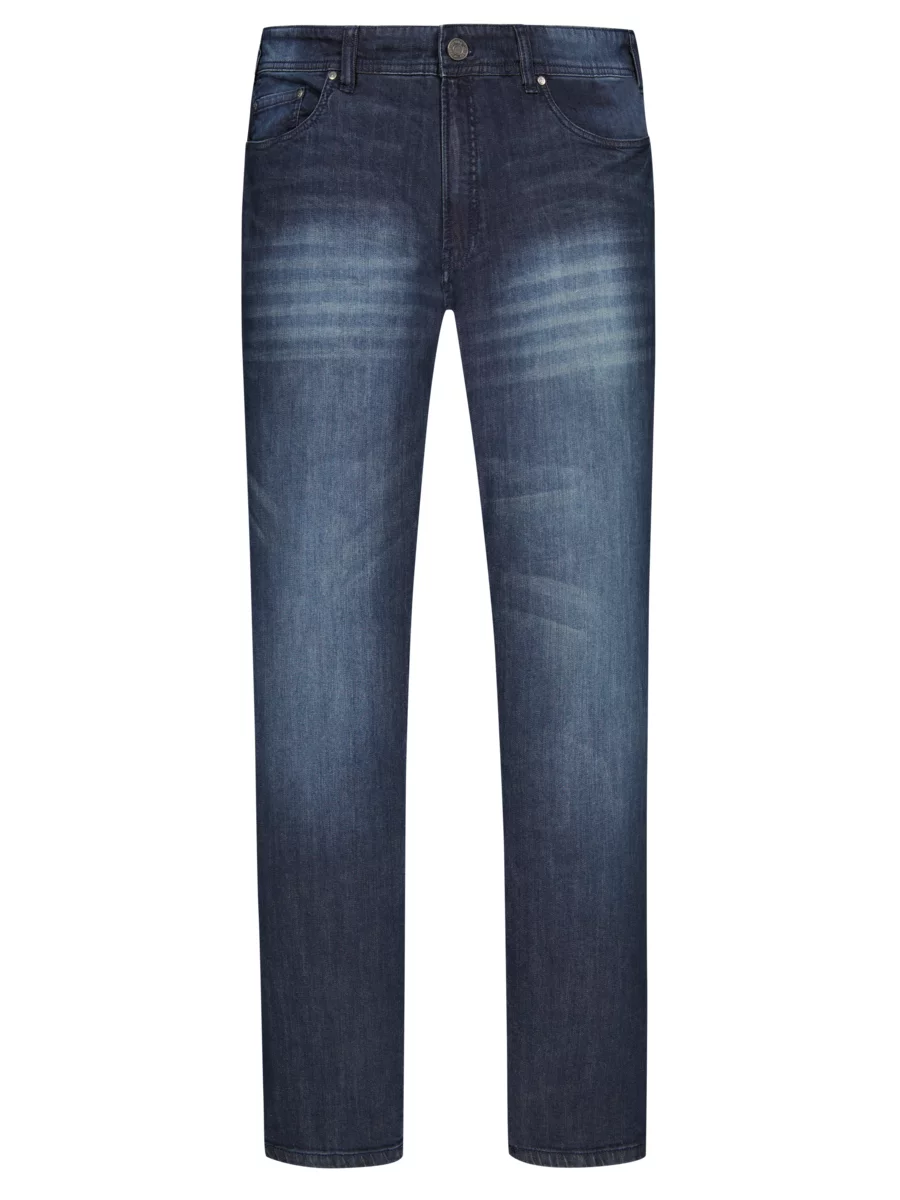 Five-pocket jeans in dark denim, Chris , Jack & Jones, blue | HIRMER big &  tall