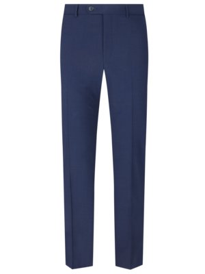 Business trousers in virgin wool with stretch content