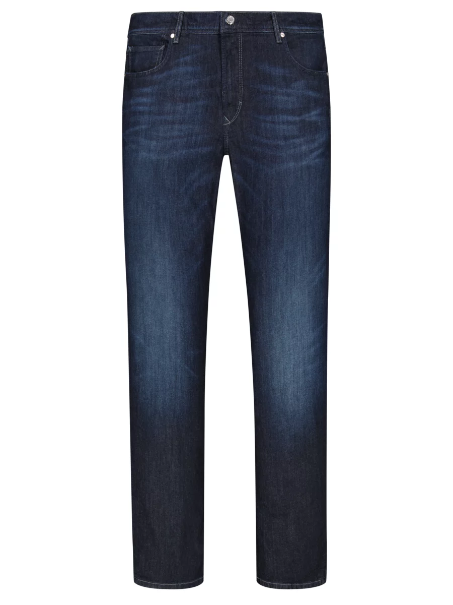 Five-pocket jeans in dark Jack HIRMER Jones, blue & & Chris | tall , denim, big