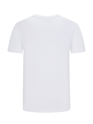 T-Shirt-mit-farbigem-Frontprint-