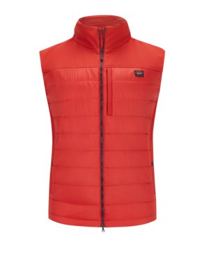 Quilted gilet in a material blend, save the sea 