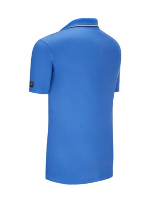 Poloshirt-in-Piqué-Qualität-mit-Kontraststreifen-am-Kragen