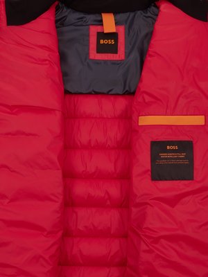 Quilted gilet logo on the chest, Odeno