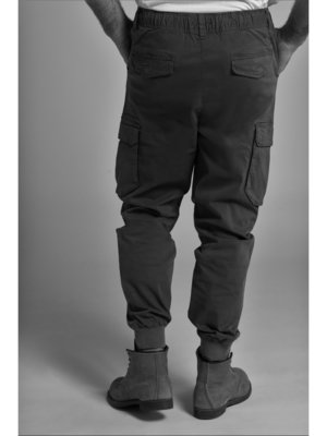 Chinos-with-cargo-pockets,-Stretch